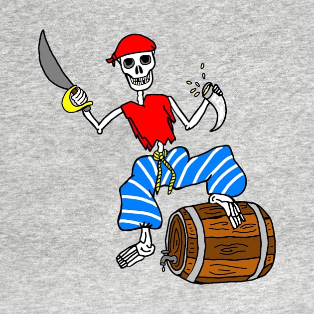 Pirate Skeleton by imphavok